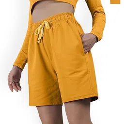 NOTWILD Women Training or Gym Shorts-25