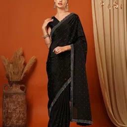 KALINI Embellished Tissue Mysore Silk Saree-picture-40