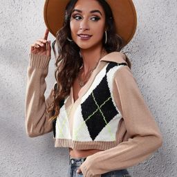 Oh Rare Women Printed Crop Pullover-image-36