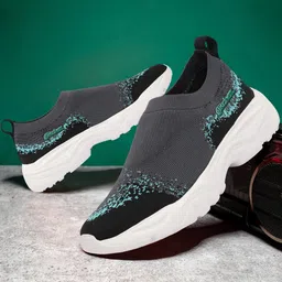 glitchez Men Woven Design Sneakers-55