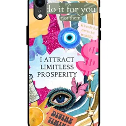 QRIOH Quirky Printed iPhone XR Back Case Mobile Accessories-picture-42