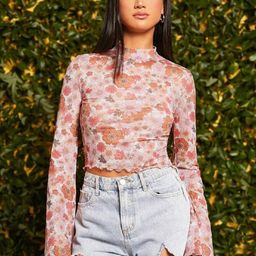 Moda Rapido Print Crop Top-picture-36