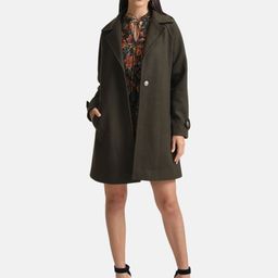 Kazo Overcoat With Elasticated Back-22