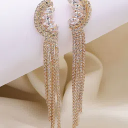 Bohey by KARATCART Contemporary Drop Earrings-19