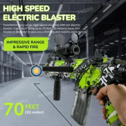 M416 Small Balls Blaster Gun Dual Mode Auto Manual Toy Gun with Balls,Big size Water Gun-41
