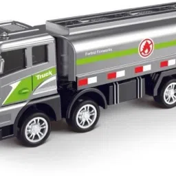 Friction Power Water Tanker Truck for Kids Die Cast Engineering Construction Toy-image-23