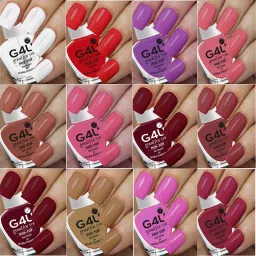 New Long Stay Hot Color Set Red, Nude, Purple, Pink, Peach, Brown, Top coat, Brick Red, Plum, Majenta, Light Pink-22