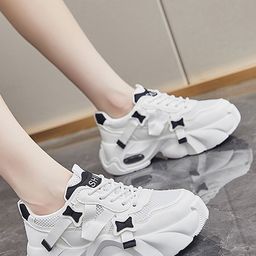 LULU & SKY Women Woven Design Lace - Ups Sneakers-picture-16