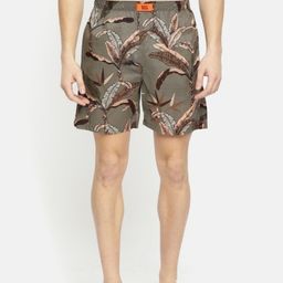 Bareblow Men Tropical Printed Cotton Boxers BBBX181S-image-93