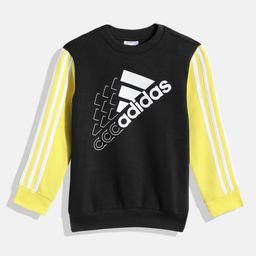 ADIDAS Boys Brand Logo Print Outdoor Sweatshirt-picture-18