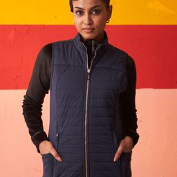 Lakshita Mock Collar Faux Fur Trim Padded Jacket-picture-27
