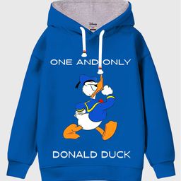 KUCHIPOO Boys Blue Graphic Printed Hooded Sweatshirt-image-23