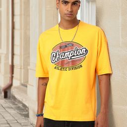 Kook N Keech Urban Cool Printed Relaxed Fit T-shirt-image-90
