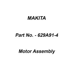 Makita Motor Assembly Suitable For AS001G, Part No 629A91-4-image-23
