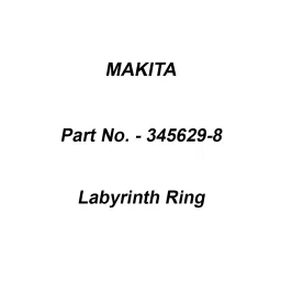 Makita Labyrinth Ring Size 25 mm Suitable For GA9020, Part No 345629-8-image-27