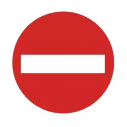 RS PRO PVC No Access/Entry Road Traffic Sticker Model No 2267878-image-27