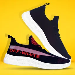 RICHALE Men Running Non-Marking Shoes-15