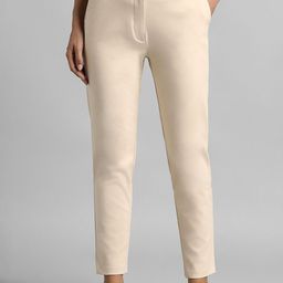 Van Heusen Woman Solid Regular Fit Formal Trousers-picture-3