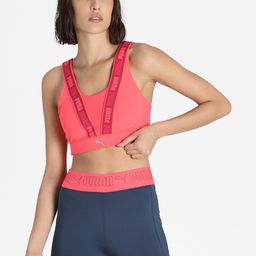 Puma Pink Workout High Impact Fast Bra-45