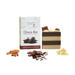 SOAPYWISE Set Of 2 Natural Choco Bar Bathing Soap - 90 g Each-image-88