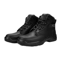 RS PRO Black Fibreglass Toe Capped Mens Ankle Safety Boots, UK 7, EU 41 Model No 2011574-image-70