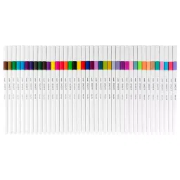 Uni Colorliner Emott Fine Tip Multi Color Marker Pen (Pack of 40 Pcs) image 2