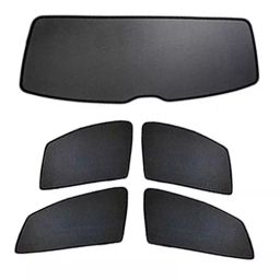 Auto Pearl Dicky Cotton Plug-in Half Sun Shades Z Black Compatible For Maruti Suzuki S-Cross, HalfCurtainDicky_S-Cross (Set of 4)-19