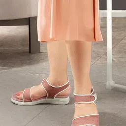 Carlton London Women Solid Wedge Sandals-picture-24