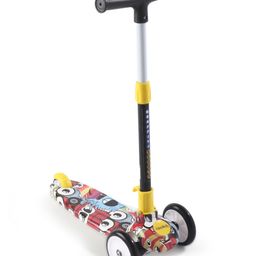 Kid's Scooter with 3 Level Height Adjustment - Multicolor-11