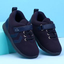Babyoye Velcro Closure Casual Shoes - Navy Blue-image-23