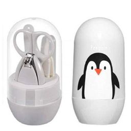 Chinmay Kids Baby Infant and Toddler Grooming Nail Cutter Kit with Scissors 4 Pcs - White-image-67