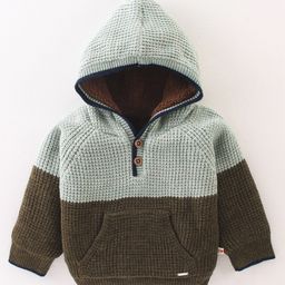 Yellow Apple Acrylic Full Sleeves Hoodies Solid Colour - Olive-picture-10