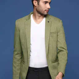 SHOWOFF Slim-Fit Single Breasted Blazer-image-77