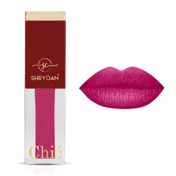 SHRYOAN Chic Velvet Water Proof Matte Liquid Lipstick - 3.5g - Rouge Tulip-19-28