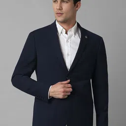 Louis Philippe Men Notched Lapel Slim-Fit Single-Breasted Blazer-picture-35