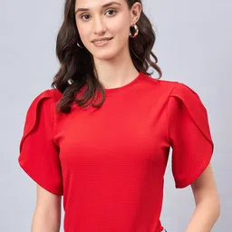Style Quotient Slit Sleeve Top-image-51
