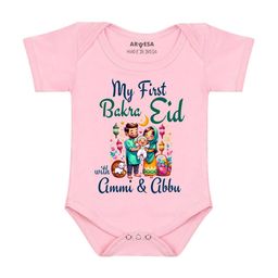 Arvesa My First Eid Printed Romper-picture-14