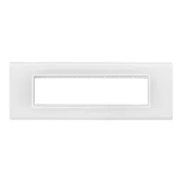 Legrand Cover Plate with Support Frame Allzy White 8 Module Horizontal, 6813 05 (Pack of 5) image 2