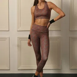 Soie Printed Sports Bra & Leggings Co-Ords-image-70