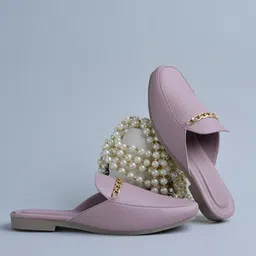 Froh Feet Women Square Toe Mules Flats-picture-54