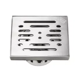 Jayna King 150x150 mm Matt Finish Stainless Steel Floor Drain, KFD 02B-picture-14