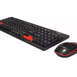 Zebion Black G2200 Multi-Device Wireless Keyboard & Mouse Combo-1