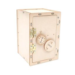 DIY Password Case STEM Kit Portable Unassembled Password Case Material DIY Wooden Puzzle for Kids - RS6226DIY Password Case STEM Kit Portable Unassembled Password Case Material DIY Wooden Puzzle for Kids - RS6226 image 1