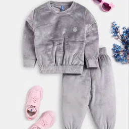 Here&Now X Game Begins Boys Sweatshirt With Joggers-image-3