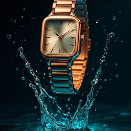 SWADESI STUFF Women Dial & Bracelet Style Straps Analogue Watch SDS 156 ROSEGOLD 18-picture-20