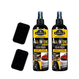 Amwax ALLI200PCS2NONE Car and Bike Liquid Polish with Applicator 400ml-29