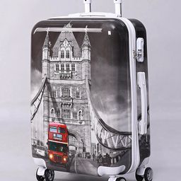 Pine Kids Trolley Luggage Bags Black - 22 inch-image-62