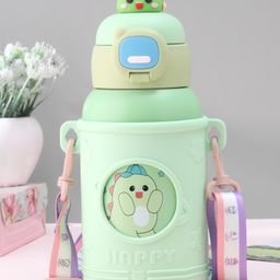 Cello Babybop Stainless Steel Water Bottle Green - 500 ml-image-20