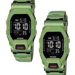 TARIDO Men Dial & Straps Digital Watch CS_COMBO_GREEN-32-0