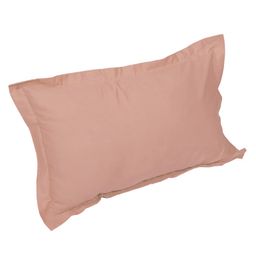 Filymore Plain Solid Single Bedsheet with Unique Colour Pattern Designer Bedsheet Made Of Pure Microfiber with 1 Pillow Cover - Black & Pink image 3